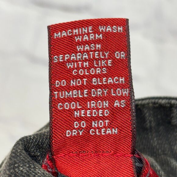 Sundance Women Utility Wide Leg Jeans Size 14 Gray Denim D046 -1 - Picture 11 of 16